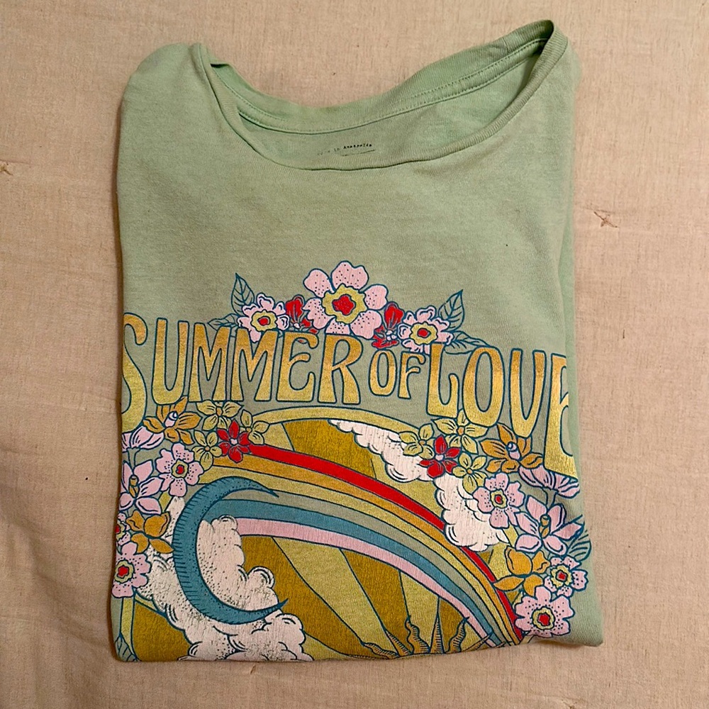 Summer of Love Billabong Tee Size M